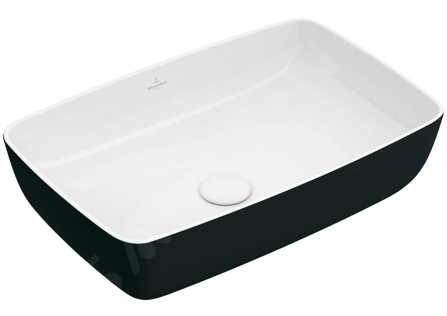 Villeroy & Boch Artis - Aufsatzwaschbecken, 580x380 Mm, Coal Black 417258BCT8 3 Villeroy & Boch Artis - Aufsatzwaschbecken, 580x380 Mm, Coal Black 417258BCT8