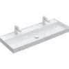 Villeroy & Boch Collaro - Möbelwaschtisch, 1200x470 Mm, Ohne Überlauf, 2 Hahnlöchern, CeramicPlus, Alpinweiß 4A33C1R1 -Villeroy & Boch 0671cca1d6296067aaff560d