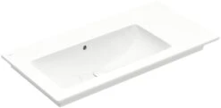 Villeroy & Boch Venticello - Möbelwaschtisch 1000x500 Mm, Mit Überlauf, Ohne Hahnloch, CeramicPlus, Alpinweiß 4134L3R1