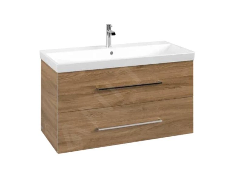 Villeroy & Boch Avento - Waschtischunterschrank, 980x514x452 Mm, 2 Schubladen, Oak Kansas A89200RH 3 Villeroy & Boch Avento - Waschtischunterschrank, 980x514x452 Mm, 2 Schubladen, Oak Kansas A89200RH