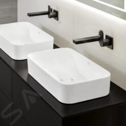 Villeroy & Boch Finion - Aufsatzwaschbecken Ohne Überlauf, 600x350 Mm, CeramicPlus, Alpinweiß 414361R1 -Villeroy & Boch 0a38bb317285143ba1b0ad41