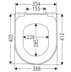 Villeroy & Boch O.novo - WC Sitz Compact, Alpinweiß 9M406101 -Villeroy & Boch 0b123d9a7259ec4755f704fc