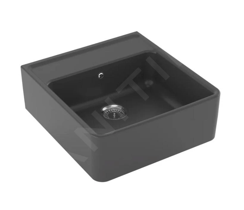 Villeroy & Boch Spültische - Keramikspüle, 63x60 Cm, CeramicPlus, Graphit 632061i4 3 Villeroy & Boch Spültische - Keramikspüle, 63x60 Cm, CeramicPlus, Graphit 632061i4