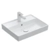 Villeroy & Boch Collaro - Waschbecken 600x470 Mm, Mit Überlauf, Mit Hahnloch, CeramicPlus, Alpinweiß 4A336001 -Villeroy & Boch 1050d303d47153af3a255203
