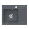 Villeroy & Boch Subway 45 - Keramikspüle, 65x51 Cm, Mit Exzenterbedienung, CeramicPlus, Ebony 331202i4 -Villeroy & Boch 205db089950ac7e85512eb5b