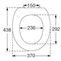 Villeroy & Boch O.novo - WC-Sitz, Weiß 88236101 -Villeroy & Boch 23ab033759202bfebcd7979f 1