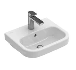 Villeroy & Boch Architectura - Handwaschbecken 500x380 Mm, Ohne Überlauf, 1 Hahnloch, Alpinweiß 43735001