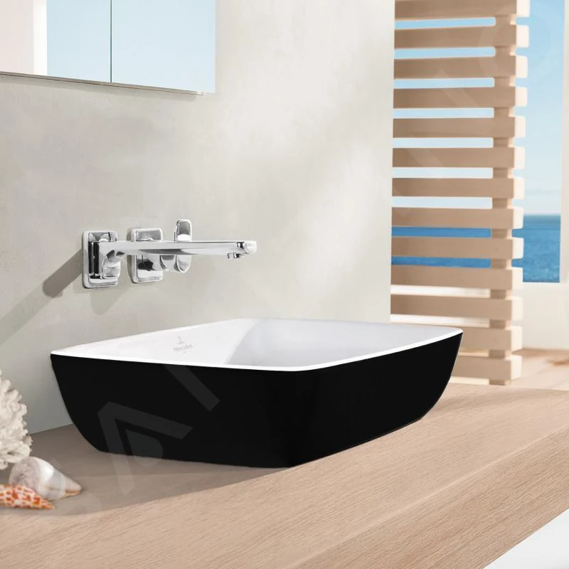 Villeroy & Boch Artis - Aufsatzwaschbecken, 580x380 Mm, Coal Black 417258BCT8 5 Villeroy & Boch Artis - Aufsatzwaschbecken, 580x380 Mm, Coal Black 417258BCT8 – Bild 3