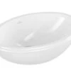 Villeroy & Boch Evana - Waschbecken Ohne Hahnloch, 500 X 350 Mm, Weiß, Mit Überlauf 61470001 -Villeroy & Boch 2dcccce567f8470b654975ba