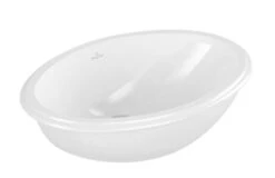 Villeroy & Boch Evana - Waschbecken Ohne Hahnloch, 500 X 350 Mm, Weiß, Mit Überlauf 61470001
