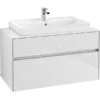 Villeroy & Boch Collaro - Waschtischunterschrank, 1000x548x500 Mm, 2 Auszüge, Glossy White C02000DH -Villeroy & Boch 2f972475dc5034851752a5a9