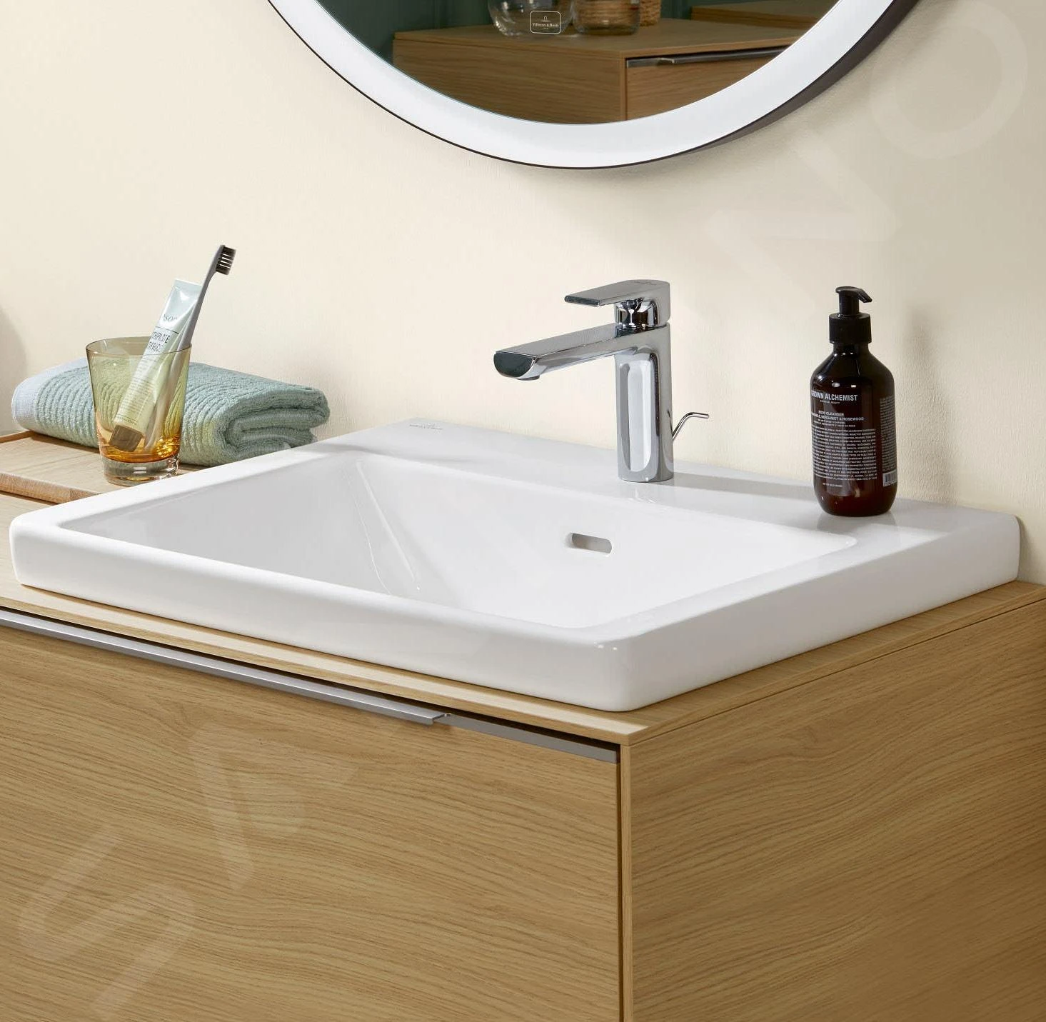 Villeroy & Boch Subway 3.0 - Waschbecken 600x470 Mm, Mit Überlauf, Mit Hahnloch, CeramicPlus, Alpinweiß 4A7060R1 5 Villeroy & Boch Subway 3.0 - Waschbecken 600x470 Mm, Mit Überlauf, Mit Hahnloch, CeramicPlus, Alpinweiß 4A7060R1 – Bild 3
