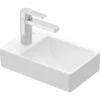 Villeroy & Boch Avento - Handwaschbecken Compact, 360x220 Mm, Ohne Überlauf, Mit Hahnloch Links, Alpinweß 43003R01 -Villeroy & Boch 314994c4a31ad06d570f5f9d