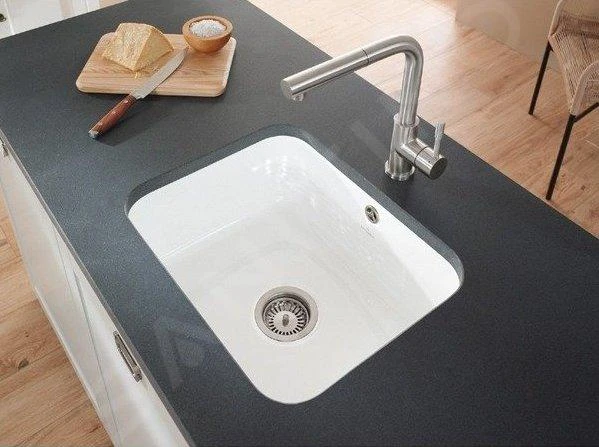 Villeroy & Boch Cisterna 60C - Keramikspüle, 55x44 Cm, CeramicPlus, Snow White 670601KG 5 Villeroy & Boch Cisterna 60C - Keramikspüle, 55x44 Cm, CeramicPlus, Snow White 670601KG – Bild 3