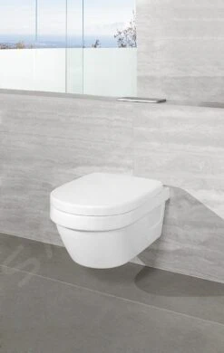 Villeroy & Boch Architectura - Wand WC Compact, Abgang Waagerecht, DirectFlush, CeramicPlus, Alpinweiß 4687R0R1 9 Villeroy & Boch Architectura - Wand WC Compact, Abgang Waagerecht, DirectFlush, CeramicPlus, Alpinweiß 4687R0R1 -Villeroy & Boch 35b237abc02f879a70501738 3