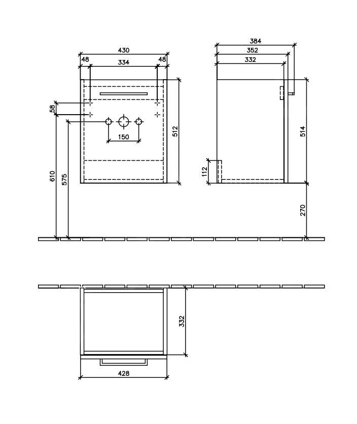 Villeroy & Boch Avento - Waschtischunterschrank, 430x514x352 Mm, 1 Tür, Oak Kansas A88700RH 4 Villeroy & Boch Avento - Waschtischunterschrank, 430x514x352 Mm, 1 Tür, Oak Kansas A88700RH – Bild 2