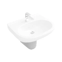 Villeroy & Boch O.novo - Halbsäule, Weiß - Halbsäule, Mit CeramicPlus 526600R1