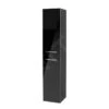 Villeroy & Boch Avento - Hochschrank 350x1760x372 Mm, 2 Türen, Crystal Black A89401B3