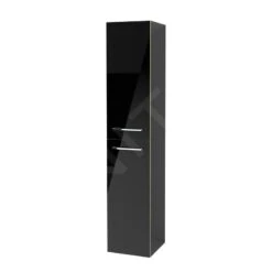 Villeroy & Boch Avento - Hochschrank 350x1760x372 Mm, 2 Türen, Crystal Black A89401B3