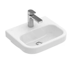 Villeroy & Boch Architectura - Handwaschbecken 450x380 Mm, Ohne Überlauf, 1 Hahnloch, Alpinweiß 43734601