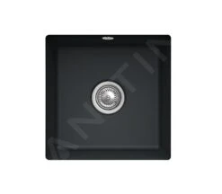 Villeroy & Boch Subway 50 - Keramikspüle, 44x44 Cm, CeramicPlus, Ebony 332501S5