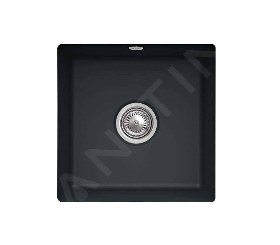 Villeroy & Boch Subway 50 - Keramikspüle, 44x44 Cm, CeramicPlus, Ebony 332501S5 3 Villeroy & Boch Subway 50 - Keramikspüle, 44x44 Cm, CeramicPlus, Ebony 332501S5