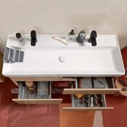 Villeroy & Boch Collaro - Möbelwaschtisch, 1200x470 Mm, Ohne Überlauf, 2 Hahnlöchern, CeramicPlus, Stone White 4A33C1RW 10 Villeroy & Boch Collaro - Möbelwaschtisch, 1200x470 Mm, Ohne Überlauf, 2 Hahnlöchern, CeramicPlus, Stone White 4A33C1RW -Villeroy & Boch 4543dd3e123b6f0bc5b2c6b0