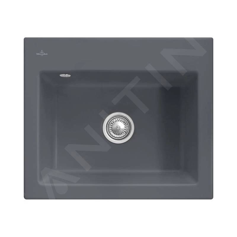 Villeroy & Boch Subway 60 - Keramikspüle, 60x51 Cm, CeramicPlus, Graphit 330901i4 3 Villeroy & Boch Subway 60 - Keramikspüle, 60x51 Cm, CeramicPlus, Graphit 330901i4