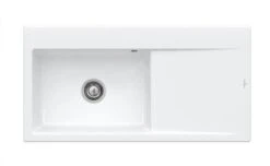 Villeroy & Boch Subway Style 60 - Keramikspüle, 100x51 Cm, CeramicPlus, Alpinweiß 336201R1