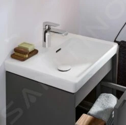 Villeroy & Boch Subway 3.0 - Möbelhandwaschbecken 500x400 Mm, Mit Überlauf, Mit Hahnloch, CeramicPlus, Alpinweiß 4370FFR1 -Villeroy & Boch 48be1426e774d560383ee9b9