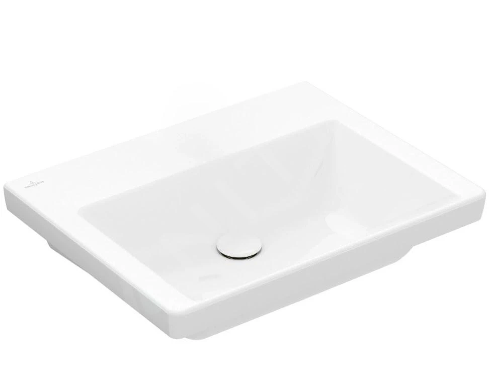 Villeroy & Boch Subway 3.0 - Möbelwaschtisch 600x470 Mm, Ohne Überlauf, Ohne Hahnloch, Alpinweiß 4A706F01 3 Villeroy & Boch Subway 3.0 - Möbelwaschtisch 600x470 Mm, Ohne Überlauf, Ohne Hahnloch, Alpinweiß 4A706F01