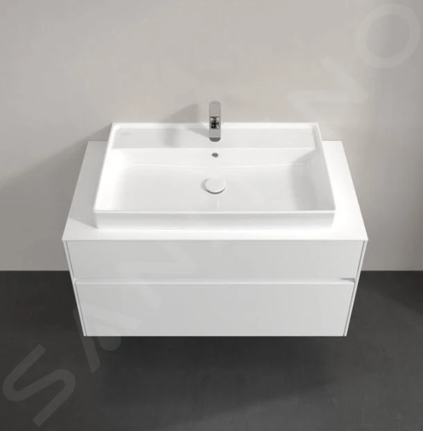Villeroy & Boch Collaro - Waschtischunterschrank, 1000x548x500 Mm, 2 Auszüge, Glossy White C02000DH 8 Villeroy & Boch Collaro - Waschtischunterschrank, 1000x548x500 Mm, 2 Auszüge, Glossy White C02000DH – Bild 6