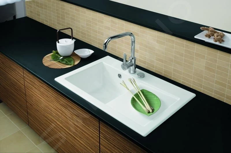 Villeroy & Boch Subway 45 - Keramikspüle, 78x51 Cm, CeramicPlus, Stone White 677201RW 5 Villeroy & Boch Subway 45 - Keramikspüle, 78x51 Cm, CeramicPlus, Stone White 677201RW – Bild 3
