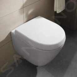 Villeroy & Boch Subway 2.0 - WC-Sitz Mit Deckel Compact, Alpinweiß 9M69Q101 -Villeroy & Boch 4e89c878cb7c59b20e1d75da