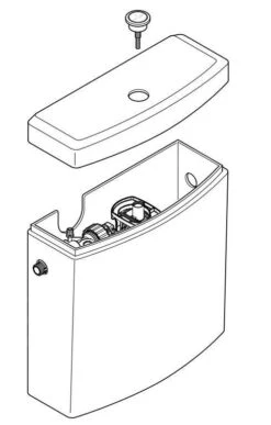 Villeroy & Boch Venticello - Spülkasten Für Kombination, Hinten/seiten Zulauf, CeramicPlus, Alpinweiß 570711R1 7 Villeroy & Boch Venticello - Spülkasten Für Kombination, Hinten/seiten Zulauf, CeramicPlus, Alpinweiß 570711R1 -Villeroy & Boch 50c2113c7c36a771c1f49d0f