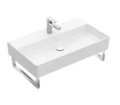 Villeroy & Boch Memento 2.0 - Waschbecken, 1000x470 Mm, Mit Überlauf, Mit Hahnloch, Alpinweiß 4A22A501 -Villeroy & Boch 52ee8c348e082ac52e87af8a