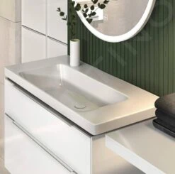 Villeroy & Boch Subway 3.0 - Waschbecken 1000x470 Mm, Ohne Überlauf, Ohne Hahnloch, CeramicPlus, StoneWhite 4A70A3RW -Villeroy & Boch 531d5d5e6a0dd485707998a5