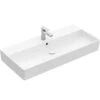 Villeroy & Boch Memento 2.0 - Waschbecken, 1000x470 Mm, Mit Überlauf, Mit Hahnloch, Alpinweiß 4A22A501 -Villeroy & Boch 5382d235752664906be355a0
