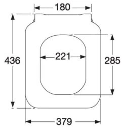 Villeroy & Boch Venticello - WC Sitz Compact, SlimSeat Line, QuickRelease, Alpinweiß 9M80S101 -Villeroy & Boch 5d16e1ab7fbf602afe537520