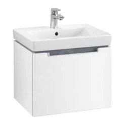 Villeroy & Boch Subway 2.0 - Waschtischunterschrank,553x590x502 Mm , 1 Auszug, Weiß Matt A68600MS