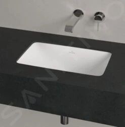 Villeroy & Boch Loop&Friends - Unterbauwaschtisch 450x280 Mm, Mit Überlauf, Ohne Hahnloch, Alpinweiß 61631001 -Villeroy & Boch 60912234d578a92f5034379a 2