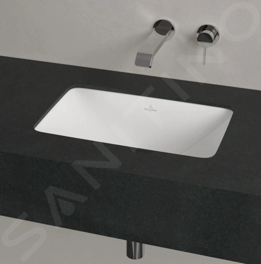 Villeroy & Boch Loop&Friends - Unterbauwaschtisch 615x380 Mm, Mit Überlauf, Ohne Hahnloch, CeramicPlus, Alpinweiß 616320R1 6 Villeroy & Boch Loop&Friends - Unterbauwaschtisch 615x380 Mm, Mit Überlauf, Ohne Hahnloch, CeramicPlus, Alpinweiß 616320R1 – Bild 4