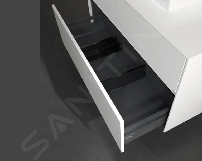 Villeroy & Boch Collaro - Waschtischunterschrank, 1000x548x500 Mm, 2 Auszüge, Glossy White C02000DH 6 Villeroy & Boch Collaro - Waschtischunterschrank, 1000x548x500 Mm, 2 Auszüge, Glossy White C02000DH – Bild 4