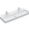 Villeroy & Boch Collaro - Möbelwaschtisch, 1200x470 Mm, Ohne Überlauf, 2 Hahnlöchern, CeramicPlus, Stone White 4A33C1RW -Villeroy & Boch 686d881bba13aab83b40e09c