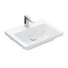Villeroy & Boch Subway 3.0 - Waschbecken 600x470 Mm, Ohne Überlauf, Mit Hahnloch, CeramicPlus, Stone White 4A7061RW -Villeroy & Boch 6a94be22d2e0dae80403838b