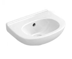 Villeroy & Boch O.novo - Handwaschbecken Compact 360x275 Mm, Mit Überlauf, Mit Hahnloch, Alpinweiß, Mit CeramicPlus 536036R1 -Villeroy & Boch 6ae26397b80df32efa14bf62