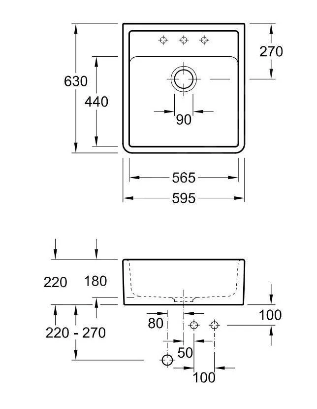 Villeroy & Boch Spültische - Keramikspüle, 63x60 Cm, CeramicPlus, Graphit 632061i4 4 Villeroy & Boch Spültische - Keramikspüle, 63x60 Cm, CeramicPlus, Graphit 632061i4 – Bild 2
