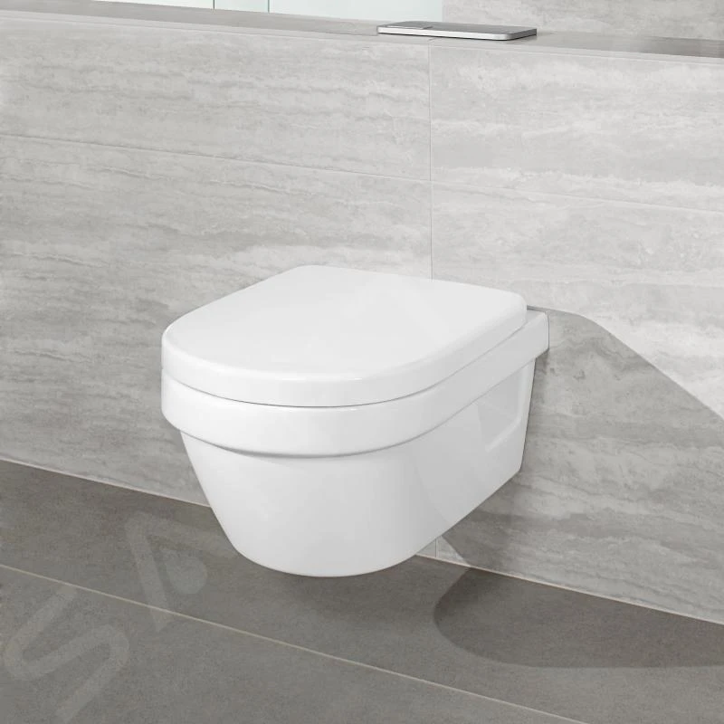 Villeroy & Boch Architectura - Wand-WC Mit Sitz SoftClosing, DirectFlush, Alpinweiß 5684HR01 7 Villeroy & Boch Architectura - Wand-WC Mit Sitz SoftClosing, DirectFlush, Alpinweiß 5684HR01 – Bild 5