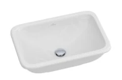 Villeroy & Boch Loop&Friends - Waschbecken Ohne Hahnloch, 600 X 405 Mm, Weiß, Mit Überlauf, Mit Cermaicplus 614500R1