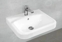 Villeroy & Boch Architectura - Möbelwaschtisch 650x420 Mm, Ohne Überlauf, Mit Hahnloch, CeramicPlus, Alpinweiß 4188KG01 -Villeroy & Boch 757558b721f9b24bac8b2730